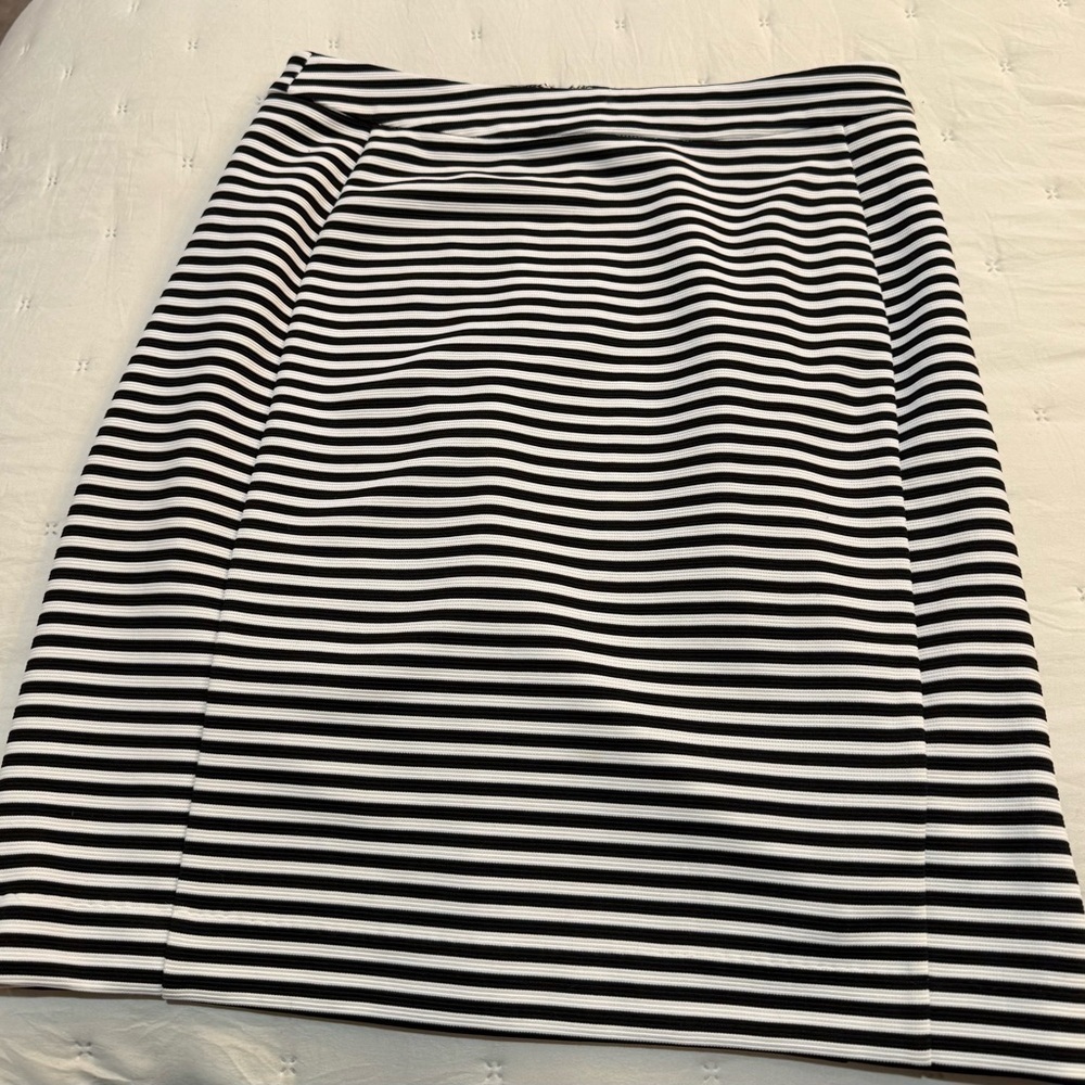 41 Hawthorn Black and White Mini Skirt Size Large